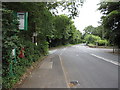 Road junction by Hawarden Castle