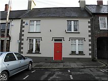 J2458 : House with red door, Hillsborough by Kenneth  Allen
