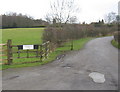 Road to Stotforth Hill Farm Windlestone County Durham