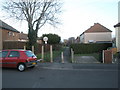 Looking from Bayly Avenue along the Wicor Path