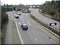 Swaythling: A335 Stoneham Way and A35 Burgess Road junction