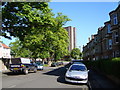 Carillon Road, Ibrox, looking north