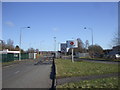 Entrance to Llanwern steelworks.