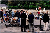 SC2667 : Castletown - Filming a BBC movie near Castle Rushen by Joseph Mischyshyn