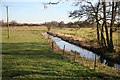 Still waters at the fields edge