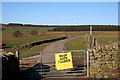 Gated Lane, Buttoner House Farm