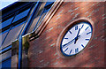 J3474 : The "Plaza" clock, Belfast by Albert Bridge