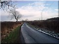 Coatham Lane and pylons