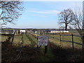 Stabling and paddocks near Pleasley