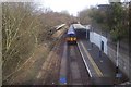 Chessington South Station from Garrison Lane bridge