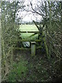 Stile and footpath from Hillmorton Lane