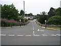 Road over the bridge at Dulnain Bridge