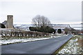 Sherburn road, looking towards Weaverthorpe