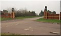 Entrance to Lakeview Holiday  Cottages