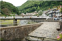 SS7249 : Lynmouth: The River Lyn by Mr Eugene Birchall