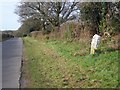 Boundary stone near Lytchett Matravers