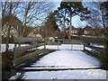 A private bridge over the Tarland Burn