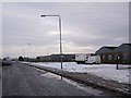 Snowy day in Inchinnan Business Park