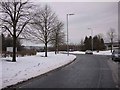 Snowy day in Inchinnan Business Park