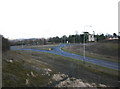 The roundabout at the junction of A422 and A429