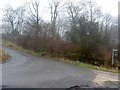 Start of the S bends on Whalley Lane, near Denholme