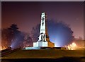 J5081 : Bangor War Memorial at night by Rossographer