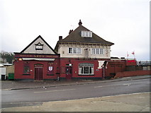 TQ6374 : The Red Lion Pub, Gravesend by canalandriversidepubs co uk