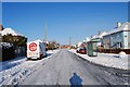 Bridgemary under snow - Nobes Avenue (3)