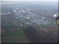 Aerial shot of Halewood Motor Factory