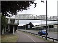 Footbridge near Saxon Avenue