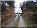 Dismantled railway bridge near Whitehouse Farm