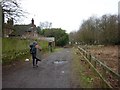 The track to Pex Hill Quarry