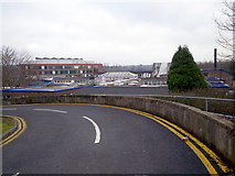 J0153 : Entrance to the present Portadown Health Centre by P Flannagan