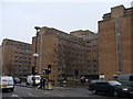 Charles House on a cold February day