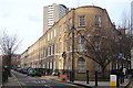TQ3182 : Looking north along Woodbridge Street, London EC1 by Andy F