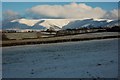 Black Mountains in snow