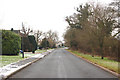 Looking west along Northampton Lane, Dunchurch