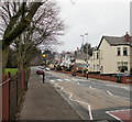 Beechwood Road from the corner of Chepstow Road, Newport