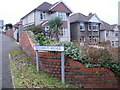 Beechwood Road houses on the corner of Beechfield Avenue, Newport