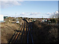 Railway Line from bridge near Dalston