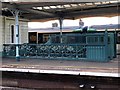 Cast -iron bannister and heavy gates on Platform 2 at Battersea Park Station