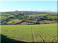 View over Cwm Trewyddel