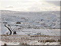 NY8045 : Coalcleugh in the snow by Mike Quinn