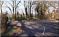 Road junction north of Kingsley