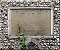 St Cuthbert, Thetford, Norfolk - Wall monument