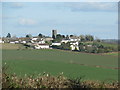 View towards Coldridge village