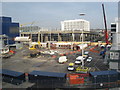 Walkway demolition, Gatwick North terminal