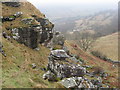 View from the knoll near Cwmyoy