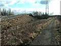 Transpennine Trail and landfill access bridge