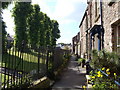 Lane beside churchyard, Kirkby Stephen